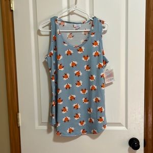 NWT Lularoe fox tank top